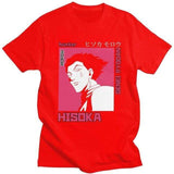Hunter X Hunter Tshirt Hisoka HXH t-shirt manches courtes 100% coton décontracté mode cosplay