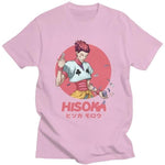 HxH Hisoka Morow Hunter x Hunter t-shirt manches courtes 100% coton décontracté mode cosplay