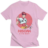 HxH Hisoka Morow Hunter x Hunter t-shirt manches courtes 100% coton décontracté mode cosplay