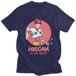 HxH Hisoka Morow Hunter x Hunter t-shirt manches courtes 100% coton décontracté mode cosplay