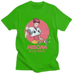 HxH Hisoka Morow Hunter x Hunter t-shirt manches courtes 100% coton décontracté mode cosplay