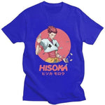 HxH Hisoka Morow Hunter x Hunter t-shirt manches courtes 100% coton décontracté mode cosplay