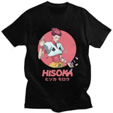 HxH Hisoka Morow Hunter x Hunter t-shirt manches courtes 100% coton décontracté mode cosplay