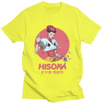 HxH Hisoka Morow Hunter x Hunter t-shirt manches courtes 100% coton décontracté mode cosplay