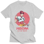 HxH Hisoka Morow Hunter x Hunter t-shirt manches courtes 100% coton décontracté mode cosplay