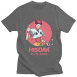 HxH Hisoka Morow Hunter x Hunter t-shirt manches courtes 100% coton décontracté mode cosplay