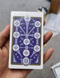 Jeu de cartes Jojo's Bizarre Adventure Tarot 22 Grand Akana 9 Royal Gods JoJo's Bizarre Adventure Dio Jotaro Kujo Joseph Bruno Bucciarati