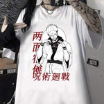 Jujutsu Kaisen T-Shirt  Itadori Yuji Fushiguro Megumi Ryomen Sukuna T-shirt