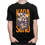 Karasuno Haikyuu t-shirt manches courtes 100% coton décontracté mode cosplay