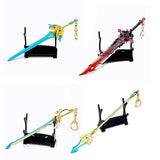 katana genshin impact épée armes de Cosplay, skywing Blade, porte-clés, cadeaux, Collections