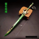 katana genshin impact épée armes de Cosplay, skywing Blade, porte-clés, cadeaux, Collections