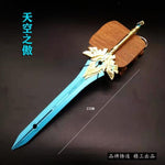 katana genshin impact épée armes de Cosplay, skywing Blade, porte-clés, cadeaux, Collections