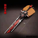 katana genshin impact épée armes de Cosplay, skywing Blade, porte-clés, cadeaux, Collections