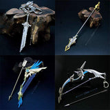 katana genshin impact épée armes de Cosplay, skywing Blade, porte-clés, cadeaux, Collections