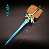katana genshin impact épée armes de Cosplay, skywing Blade, porte-clés, cadeaux, Collections