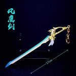 katana genshin impact épée armes de Cosplay, skywing Blade, porte-clés, cadeaux, Collections