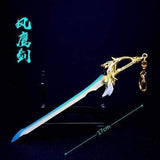 katana genshin impact épée armes de Cosplay, skywing Blade, porte-clés, cadeaux, Collections