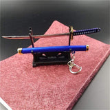 katana one piece Porte-clés spécial Roronoa Zoro, une pièce, boucle avec porte-outil, fourreau Katana Sabre, porte-clés de voiture, cadeau