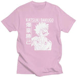 Katsuki Bakugo Boku No Hero Academia t-shirt manches courtes 100% coton décontracté mode cosplay