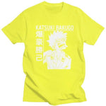 Katsuki Bakugo Boku No Hero Academia t-shirt manches courtes 100% coton décontracté mode cosplay