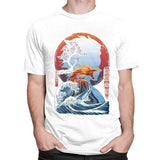 Kimetsu No Yaiba Demon Slayer t-shirt manches courtes 100% coton décontracté mode cosplay