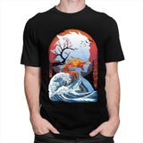 Kimetsu No Yaiba Demon Slayer t-shirt manches courtes 100% coton décontracté mode cosplay