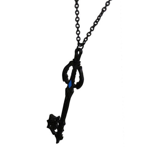 Kingdom Hearts Collier Sora noir Keyblade pendentif mode lien chaîne colliers et pendentifs femmes hommes breloques cadeaux bijoux