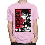 Kitsune No Yaiba T-Shirts Demon Slayer Tshirt Tanjiro Kamado Nezuko t-shirt manches courtes 100% coton décontracté mode cosplay