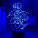 Lampe Akame Ga Kill lampe led 3D goodies manga animé