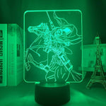 Lampe Attack on Titan Erwin Smith goodies snk attaque des titans lampe led 3D