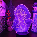 Lampe Attack On Titans Eren Jaeger 3D lampe led 3D