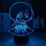 Lampe Attaque des titans Attack on Titan Mikasa Ackerman Lampe Led 3D veilleuse Décor