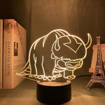 Lampe Avatar The Last Airbender Nightlight for Kids The Legend of Aang Appa Figure Table Night Light