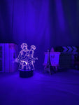 Lampe Banana Fish Led Night Light Anime for Bedroom Decor lampe led 3D