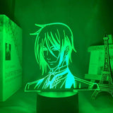 Lampe Black Butler Lamp for Bedroom Decor lampe led 3D