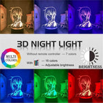 Lampe Black Butler Lamp for Bedroom Decor lampe led 3D