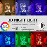 Lampe Black Butler Lamp for Bedroom Decor lampe led 3D