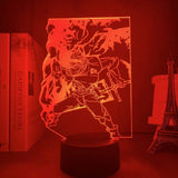 Lampe Black Clover Asta lampe led 3D cadeau décor