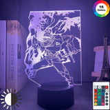 Lampe Black Clover Asta lampe led 3D cadeau décor