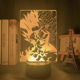 Lampe Black Clover Asta lampe led 3D cadzau décor goodies manga