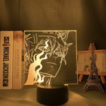 Lampe Black Clover lampe led 3D cadeau décor goodies