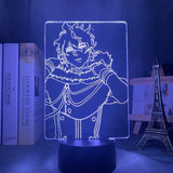 Lampe Black Clover Yuno lampe led 3D manga cadeau décor goodies