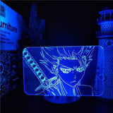 Lampe BLEACH Hitsugaya Toushirou 3D lampe led 3D