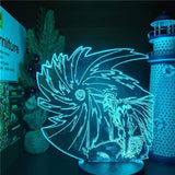 Lampe BLEACH Kurosaki ichigo ban kai 3D lampe led 3D