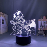 Lampe Blue Exorcist Rin Okumura goodies anime manga lampe led 3D