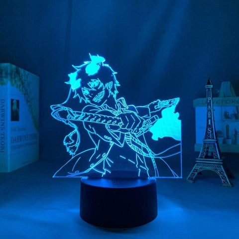 Lampe Blue Exorcist Rin Okumura goodies anime manga lampe led 3D