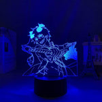 Lampe Blue Exorcist Rin Okumura goodies anime manga lampe led 3D