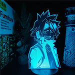 Lampe Boku no Hero Academia DENKI KAMINARI ANIME Led LAMP Nightlights MY HERO ACADEMIA lampe led 3D