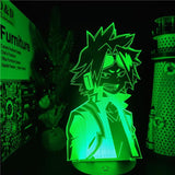 Lampe Boku no Hero Academia DENKI KAMINARI ANIME Led LAMP Nightlights MY HERO ACADEMIA lampe led 3D