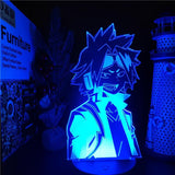 Lampe Boku no Hero Academia DENKI KAMINARI ANIME Led LAMP Nightlights MY HERO ACADEMIA lampe led 3D